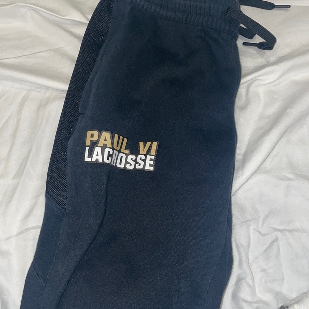 Black Pvi Nike Joggers